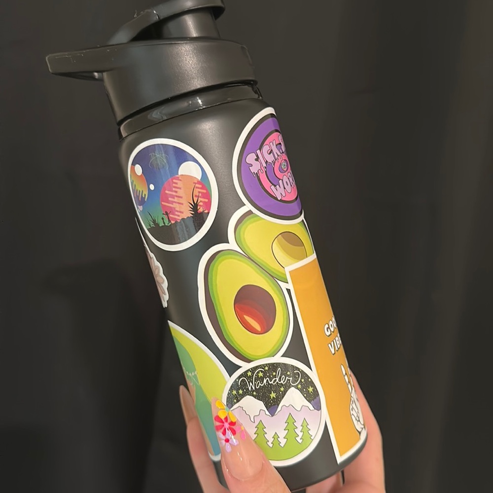 NEW boho vibes water bottle